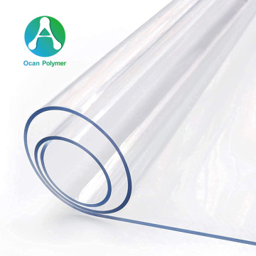 Rollo de PVC suave transparente para cortina de tira